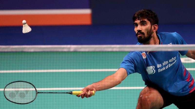 Kidambi Srikanth took 29 minutes to despatch his oppenent and take India to semis. (Photo: PTI) Kidambi Srikanth took 29 minutes to despatch his oppenent and take India to semis. (Photo: PTI)