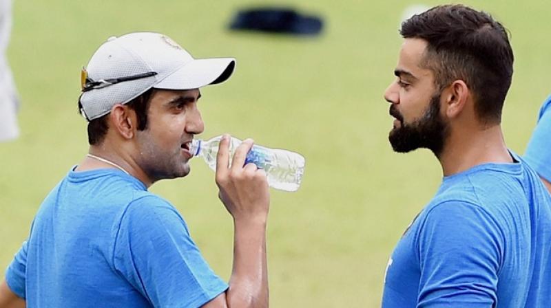 Gautam Gambhir said both he and current India Test captain Virat Kohli are aggressive individuals who are passionate about cricket. (Photo: PTI) Gautam Gambhir said both he and current India Test captain Virat Kohli are aggressive individuals who are passionate about cricket. (Photo: PTI)