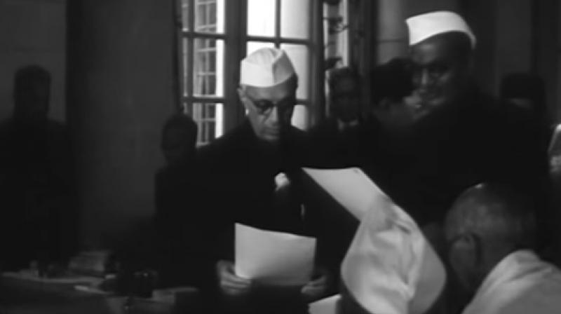 Jawaharlal Nehru (Photo: Video grab) Jawaharlal Nehru (Photo: Video grab)