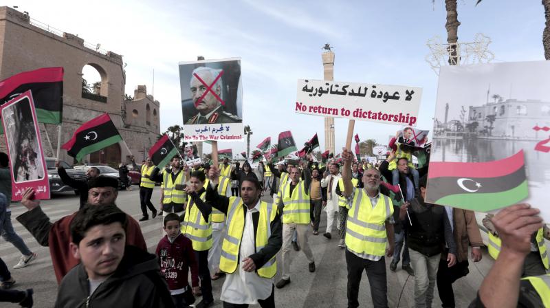 The east-based Libyan National Army -- led by Khalifa Haftar -- waged an attack on the Tripoli-based and UN-backed Government of National Accord (GNA) in a bid to take control of the region in April. (Photo: AP | Representational) The east-based Libyan National Army -- led by Khalifa Haftar -- waged an attack on the Tripoli-based and UN-backed Government of National Accord (GNA) in a bid to take control of the region in April. (Photo: AP | Representational)