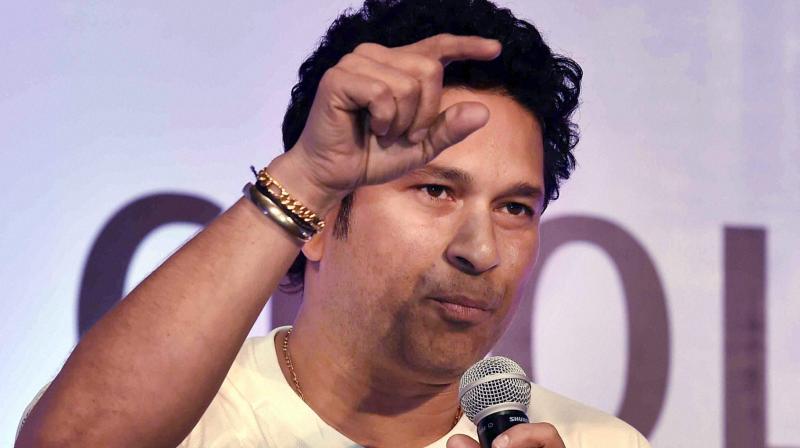 Tendulkar became the world’s leading run-scorer in tests and one-day internationals, with more than 34,000 runs and 100 centuries, in a 24-year career that ended in 2013. (Photo: PTI) Tendulkar became the world’s leading run-scorer in tests and one-day internationals, with more than 34,000 runs and 100 centuries, in a 24-year career that ended in 2013. (Photo: PTI)