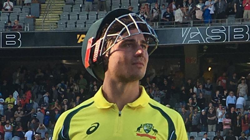 27-year-old Stoinis almost single-handedly lifted Australia to victory, scoring 146 not out off 117 balls batting at No.7, and taking three vital wickets for 49 runs. (Photo: Cricket Australia) 27-year-old Stoinis almost single-handedly lifted Australia to victory, scoring 146 not out off 117 balls batting at No.7, and taking three vital wickets for 49 runs. (Photo: Cricket Australia)
