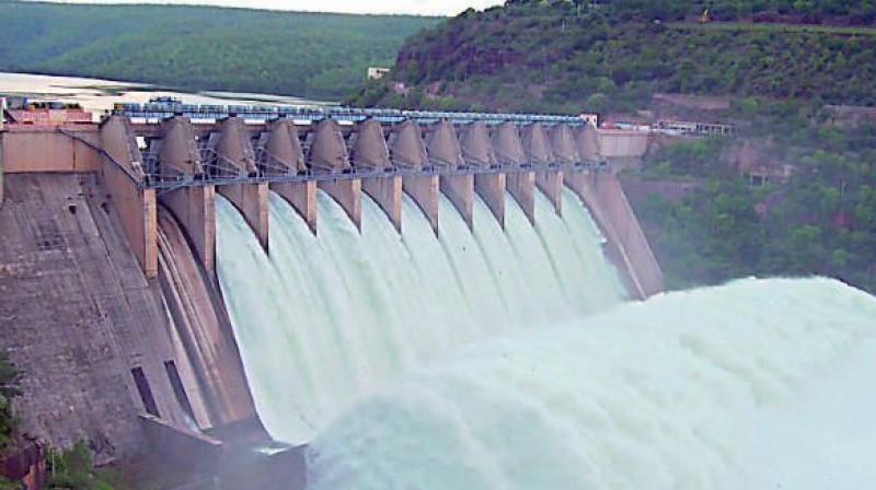 Srisailam dam Srisailam dam