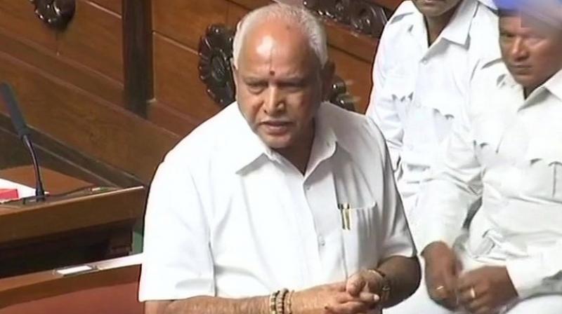 B S Yeddyurappa (Photo: ANI | Twitter) B S Yeddyurappa (Photo: ANI | Twitter)