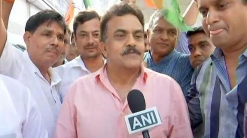 'Vajubhai Vala has established a new standard of loyalty. Perhaps now every Indian will name their dog Vajubhai Vala because nobody can be more loyal than him,' Congress leader Sanjay Nirupam told news agency ANI. (Photo: ANI | SCreengrab) 'Vajubhai Vala has established a new standard of loyalty. Perhaps now every Indian will name their dog Vajubhai Vala because nobody can be more loyal than him,' Congress leader Sanjay Nirupam told news agency ANI. (Photo: ANI | SCreengrab)