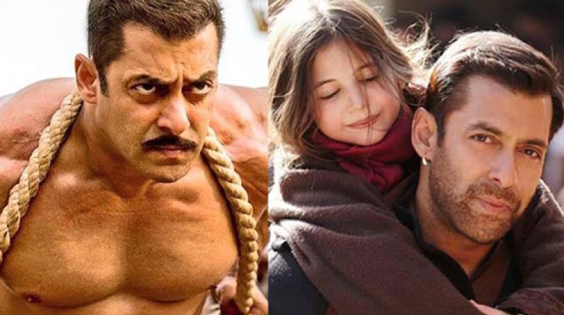 Stills from 'Sultan' and 'Bajrangi Bhaijaan.' Stills from 'Sultan' and 'Bajrangi Bhaijaan.'