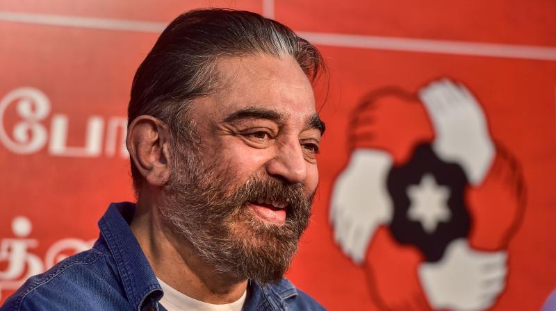 When the general council of Haasan’s party, named differently as the Makkal Needhi Maiam (People’s Justice Centre), made him the “permanent president” by passing a resolution, his detractors, who never miss an opportunity to pick holes in whatever he does or says, raised serious questions, quite out of sync with the prevailing mirth. (Photo:PTI) When the general council of Haasan’s party, named differently as the Makkal Needhi Maiam (People’s Justice Centre), made him the “permanent president” by passing a resolution, his detractors, who never miss an opportunity to pick holes in whatever he does or says, raised serious questions, quite out of sync with the prevailing mirth. (Photo:PTI)