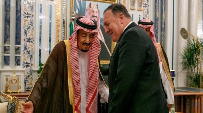 The official could not confirm if the case had been raised with Saudi Crown Prince Mohammed bin Salman (MBS), whom Pompeo met later, CNN reported. (Photo: ANI) The official could not confirm if the case had been raised with Saudi Crown Prince Mohammed bin Salman (MBS), whom Pompeo met later, CNN reported. (Photo: ANI)