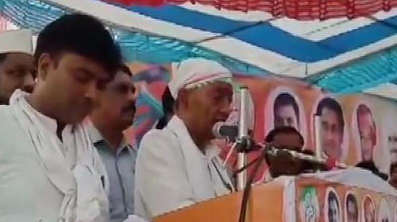 Chouhan, while addressing a rally here in March, had slammed Singh for questioning the outcome of the air strike carried out by the Indian Air Force (IAF) in Balakot earlier this year. (Photo: ANI) Chouhan, while addressing a rally here in March, had slammed Singh for questioning the outcome of the air strike carried out by the Indian Air Force (IAF) in Balakot earlier this year. (Photo: ANI)