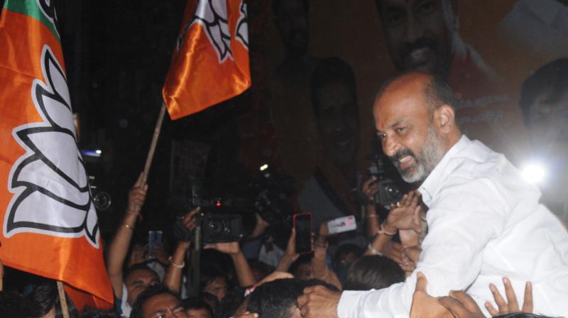 The party drafted top vote-catchers like Union minister Amit Shah, who held a hugely successful road show in Secunderabad.  Deepak Deshpande