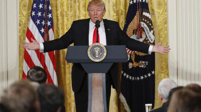 US President Donald Trump. (Photo: AP) US President Donald Trump. (Photo: AP)