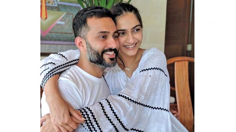 Sonam kapoor and Anand Ahuja Sonam kapoor and Anand Ahuja
