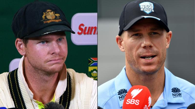 Smith and Warner were handed year-long bans by CA for their role in the infamous ball-tampering scandal in South Africa in March. (Photo: AFP) Smith and Warner were handed year-long bans by CA for their role in the infamous ball-tampering scandal in South Africa in March. (Photo: AFP)