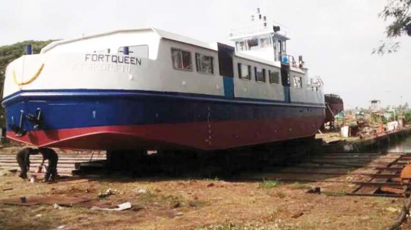 A total of 78 ferries will connect 39 terminals while covering 76 kms on 16 different routes under the Rs 750-crore Water Metro project. A total of 78 ferries will connect 39 terminals while covering 76 kms on 16 different routes under the Rs 750-crore Water Metro project.