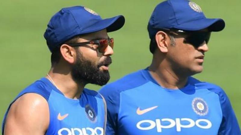 Virat Kohli and MS Dhoni. (Photo: AFP) Virat Kohli and MS Dhoni. (Photo: AFP)
