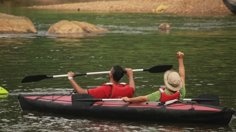 The three-day event targets water sport enthusiasts, nature lovers, tourists and children with kayaking, SUPing, canoeing and others. The three-day event targets water sport enthusiasts, nature lovers, tourists and children with kayaking, SUPing, canoeing and others.