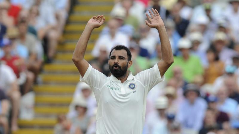 Concerned with Shami's fitness issues of late, the BCCI had cleared the Bengal pacer to play ongoing Ranji Trophy match against Kerala on condition that he would bowl 15-17 overs per innings. (Photo: AP) Concerned with Shami's fitness issues of late, the BCCI had cleared the Bengal pacer to play ongoing Ranji Trophy match against Kerala on condition that he would bowl 15-17 overs per innings. (Photo: AP)