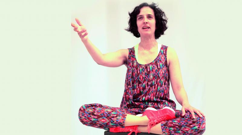 Rani Nair, who will be collaborating with Indian dancer and choreographer Astad Deboo, who is known as the pioneer of modern dance in India. Rani Nair, who will be collaborating with Indian dancer and choreographer Astad Deboo, who is known as the pioneer of modern dance in India.