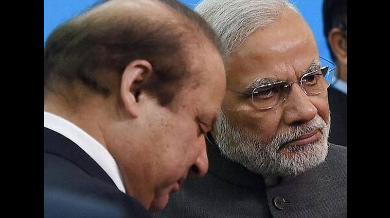 Prime Minister Narendra Modi, Pakistan Prime Minister Nawaz Sharif at Astana. (Photo: PTI) Prime Minister Narendra Modi, Pakistan Prime Minister Nawaz Sharif at Astana. (Photo: PTI)