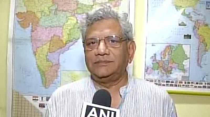 CPI(M) General Secretary Sitaram Yechury. (Photo: ANI | Twitter) CPI(M) General Secretary Sitaram Yechury. (Photo: ANI | Twitter)