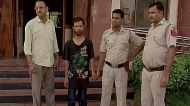 Man in Delhi's GTB Nagar arrested for chopping off daughter’s ears after "hallucinations". (Photo: Twitter | ANI) Man in Delhi's GTB Nagar arrested for chopping off daughter’s ears after "hallucinations". (Photo: Twitter | ANI)