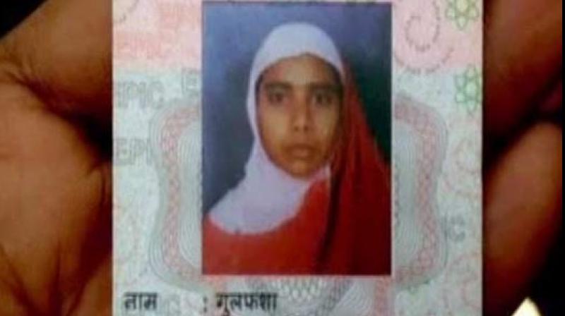 Woman died after being burnt alive by her family, along with her sister-in-law, for marrying man of her choice. (Photo: ANI) Woman died after being burnt alive by her family, along with her sister-in-law, for marrying man of her choice. (Photo: ANI)