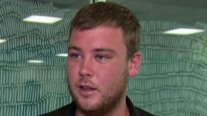 With no food, just a few clothes and a torch, technician Thomas Mason began walking to avoid a herd of wild camels. (Photo: Screengrab 9news.com.au) With no food, just a few clothes and a torch, technician Thomas Mason began walking to avoid a herd of wild camels. (Photo: Screengrab 9news.com.au)