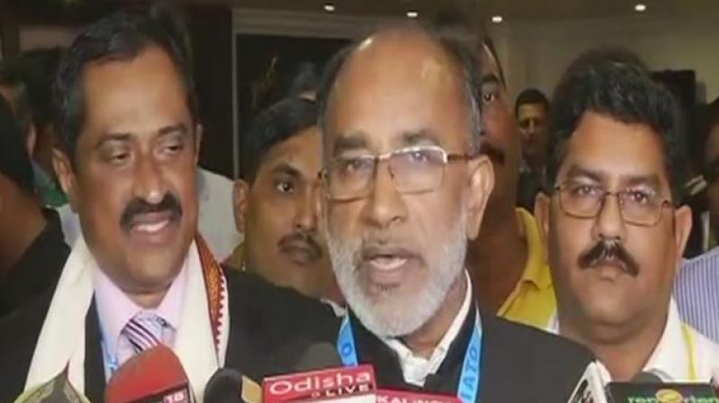 'We need big fat cheques. We do not need people to open their wardrobes and send old clothes, we need them to send big fat cheques,' Union Minister KJ Alphons said. (Photo: File | ANI) 'We need big fat cheques. We do not need people to open their wardrobes and send old clothes, we need them to send big fat cheques,' Union Minister KJ Alphons said. (Photo: File | ANI)