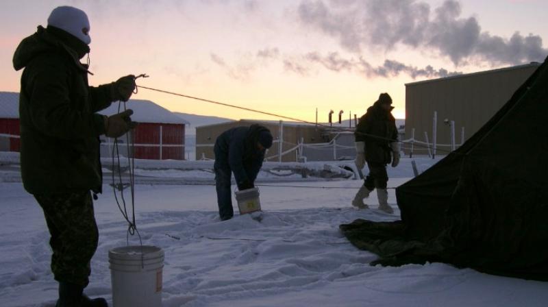 The Arctic is heating up three times faster than other parts of the planet. (Photo: AFP) The Arctic is heating up three times faster than other parts of the planet. (Photo: AFP)