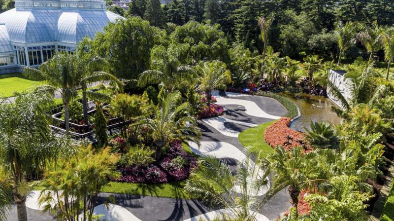 The gardens were meant to be immersive, alive with senses and sounds and textures. It really resembled performance art. (Photo: AP) The gardens were meant to be immersive, alive with senses and sounds and textures. It really resembled performance art. (Photo: AP)