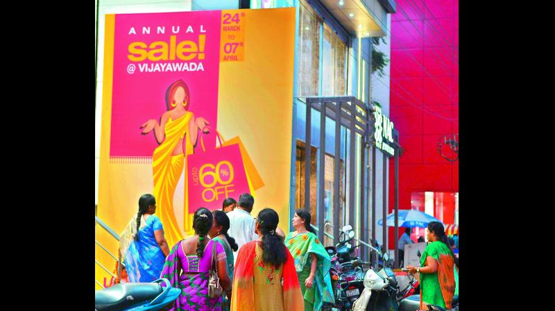 Vijayawada Discounts Spur Sales In Shops