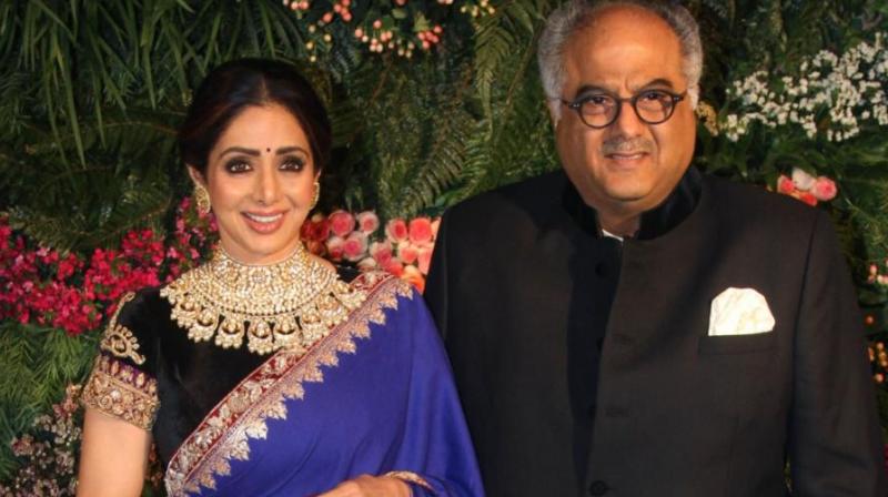 Bollywood’s most vivacious dancing queen Sridevi returned home — in a casket. Bollywood’s most vivacious dancing queen Sridevi returned home — in a casket.