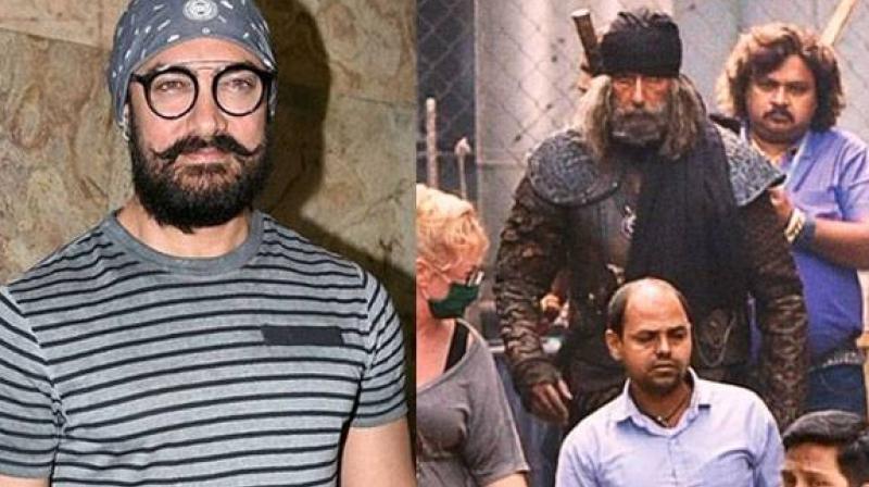 The Rajasthan schedule of Thugs of Hindostan has finally begun. The Rajasthan schedule of Thugs of Hindostan has finally begun.