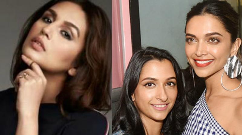 Huma Qureshi, Deepika and Anisha Padukone. Huma Qureshi, Deepika and Anisha Padukone.