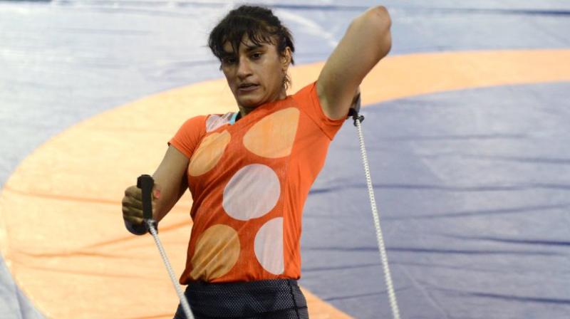 Vinesh Phogat is a bit amused to find the kind of frenzy that the Khan starrer 'Dangal' has created. (Photo: AFP) Vinesh Phogat is a bit amused to find the kind of frenzy that the Khan starrer 'Dangal' has created. (Photo: AFP)