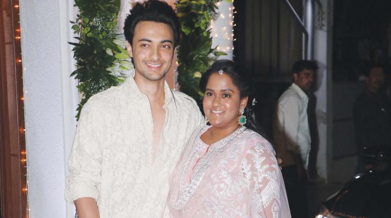 Aayush Sharma and Arpita Khan Sharma Aayush Sharma and Arpita Khan Sharma
