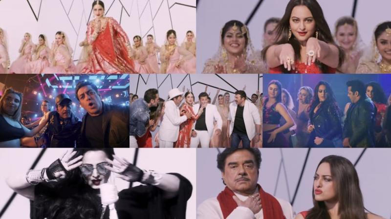 Stills from Yamla Pagla Deewana Phir Se song Rafta Rafta. Stills from Yamla Pagla Deewana Phir Se song Rafta Rafta.