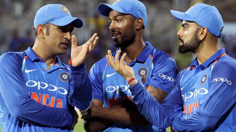 Former India cricketer Kris Srikkanth was concerned with some of the players in the team, including MS Dhoni and Hardik Pandya. (Photo: BCCI) Former India cricketer Kris Srikkanth was concerned with some of the players in the team, including MS Dhoni and Hardik Pandya. (Photo: BCCI)