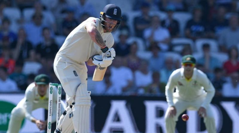 The batting hero of England's World Cup final triumph, hit the winning runs by flaying paceman Pat Cummins for a four. (Photo: AFP) The batting hero of England's World Cup final triumph, hit the winning runs by flaying paceman Pat Cummins for a four. (Photo: AFP)