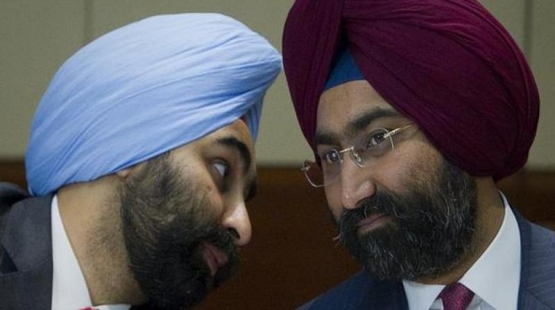 Promoters of Fortis Healthcare, Malvinder Singh and Shivinder Singh. (Photo: ANI) Promoters of Fortis Healthcare, Malvinder Singh and Shivinder Singh. (Photo: ANI)