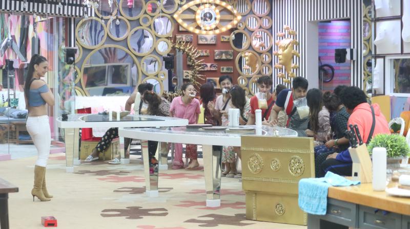 Bigg Boss 13 Day 1 still. Bigg Boss 13 Day 1 still.