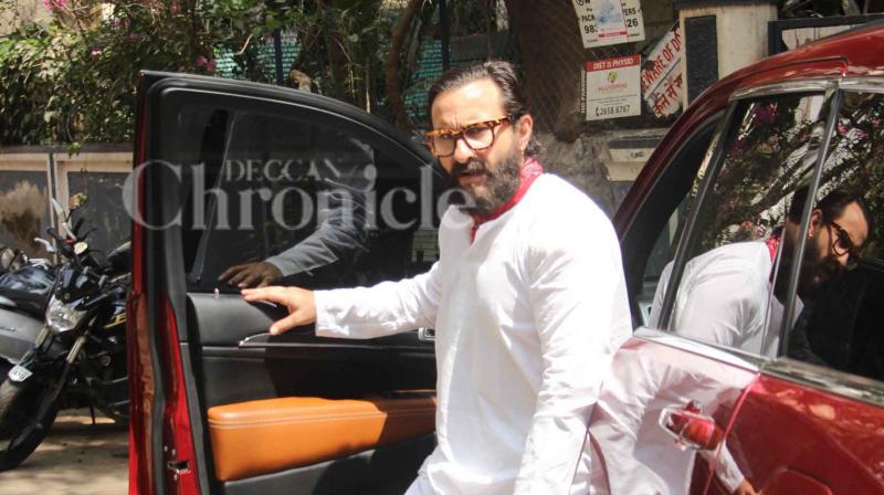Saif Ali Khan was spotted in Mumbai post his hearing on the blackbuck case in Jodhpur. (Photo: Viral Bhayani) Saif Ali Khan was spotted in Mumbai post his hearing on the blackbuck case in Jodhpur. (Photo: Viral Bhayani)