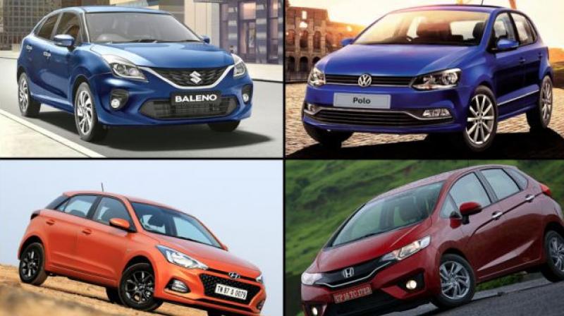 Baleno is the only premium hatchback that registered a positive MoM growth. Baleno is the only premium hatchback that registered a positive MoM growth.