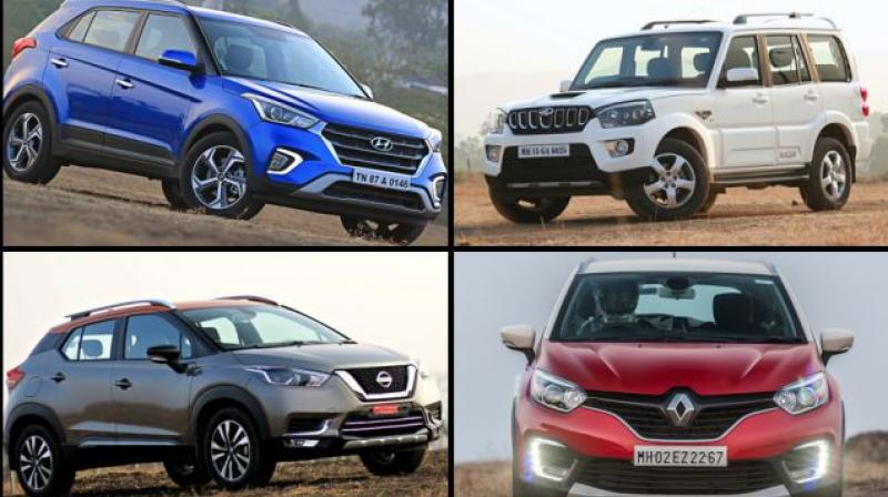 Hyundai Creta continues to dominate the segment with sales of over 10,000 units. Hyundai Creta continues to dominate the segment with sales of over 10,000 units.