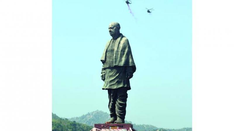 The Statue of Unity. The Statue of Unity.