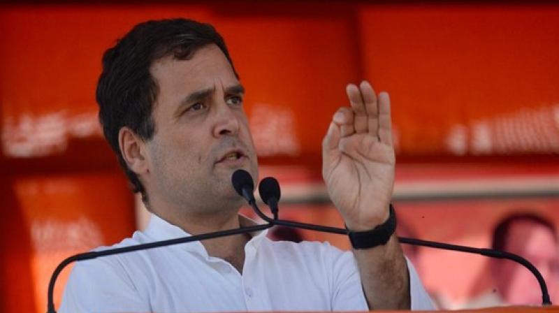 Attacking Prime Minister Narendra Modi over the Rafale deal, Congress president Rahul Gandhi on Monday said that an inquiry will be ordered on it if Congress returns to power after the Lok Sabha elections. (Photo: File) Attacking Prime Minister Narendra Modi over the Rafale deal, Congress president Rahul Gandhi on Monday said that an inquiry will be ordered on it if Congress returns to power after the Lok Sabha elections. (Photo: File)