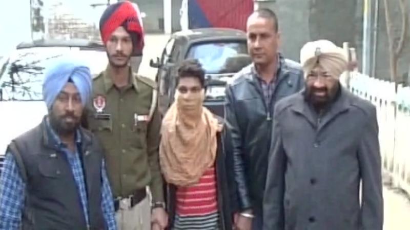 15-year-old accused in police custody. (Photo: ANI Twitter) 15-year-old accused in police custody. (Photo: ANI Twitter)