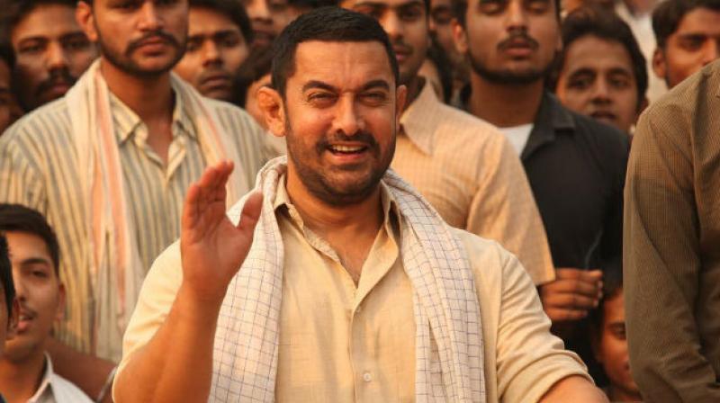 Aamir Khan in 'Dangal'. Aamir Khan in 'Dangal'.