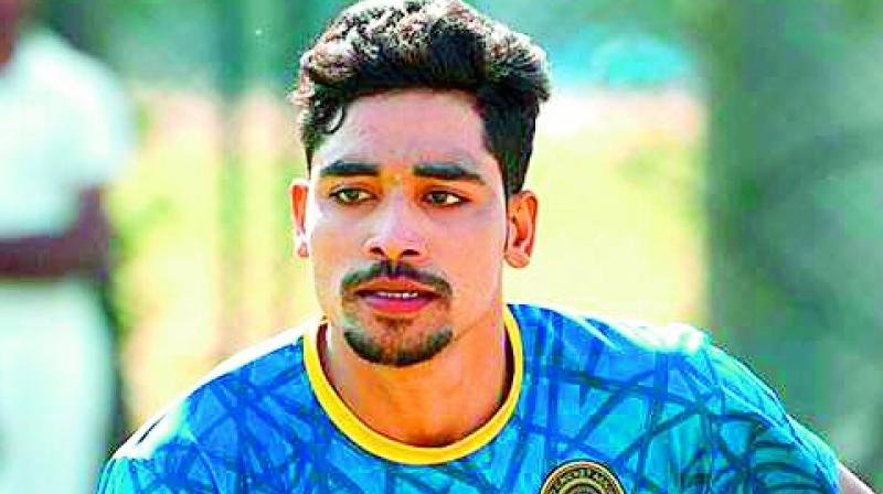 Mohammed Siraj in this file photo. Mohammed Siraj in this file photo.