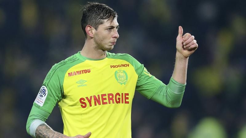 Sala, 28, had been en route from Nantes in western France on Jan. 21 to make his debut for Premier League team Cardiff City when the plane disappeared over the English Channel. (Photo: AP) Sala, 28, had been en route from Nantes in western France on Jan. 21 to make his debut for Premier League team Cardiff City when the plane disappeared over the English Channel. (Photo: AP)